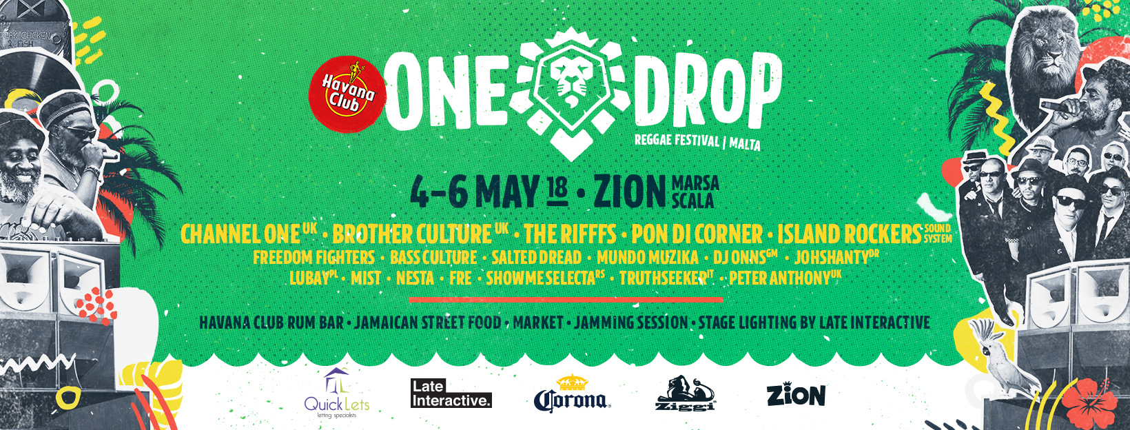 One Drop Reggae Festival 2018 - Trackage Scheme